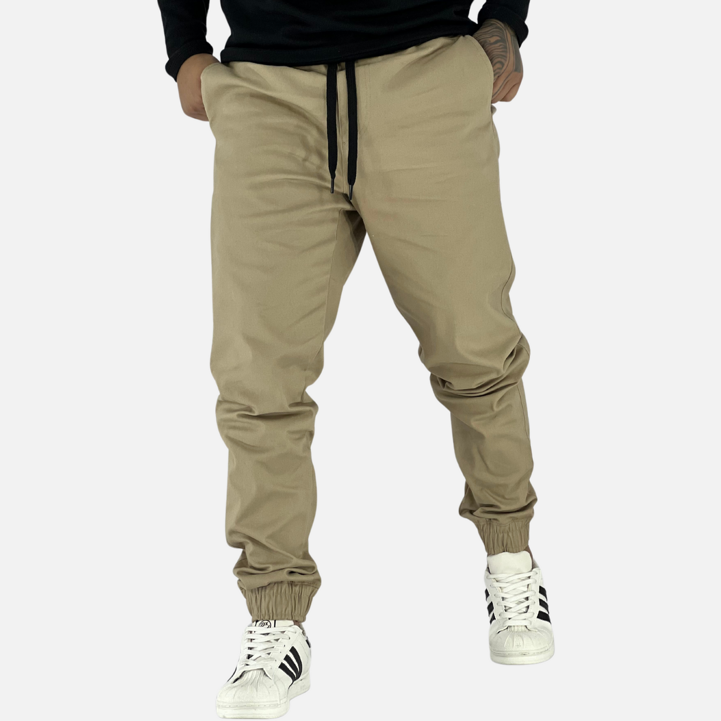 Jogger Drill Básico Caqui