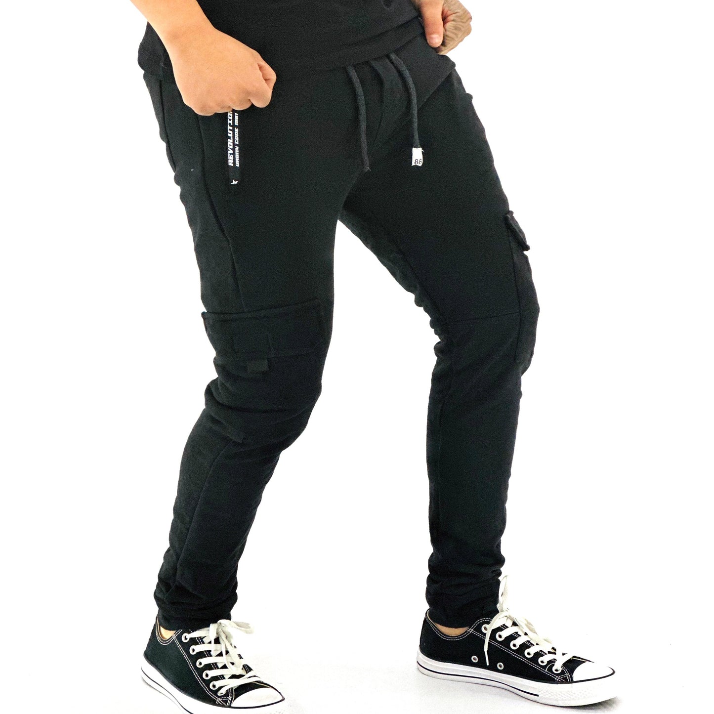 Jogger Cargo - Negro