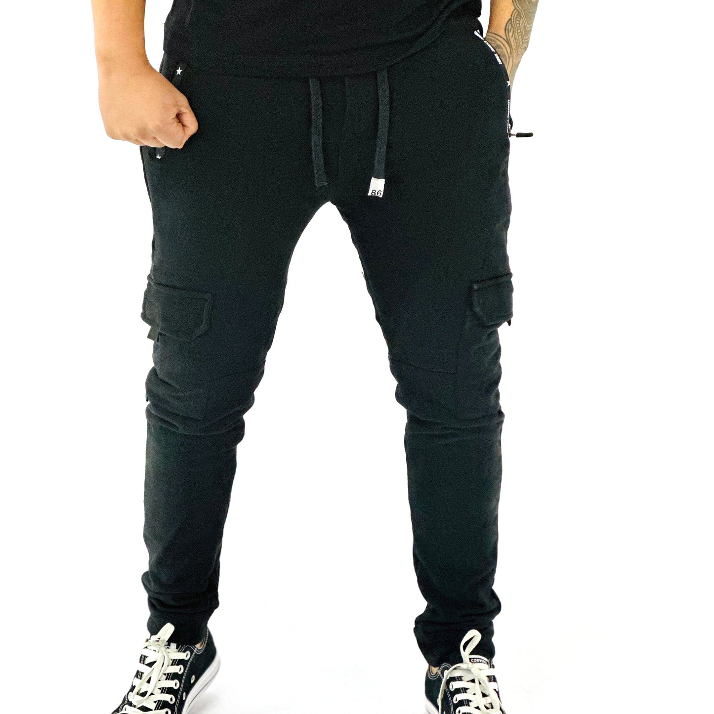 Jogger Cargo - Negro