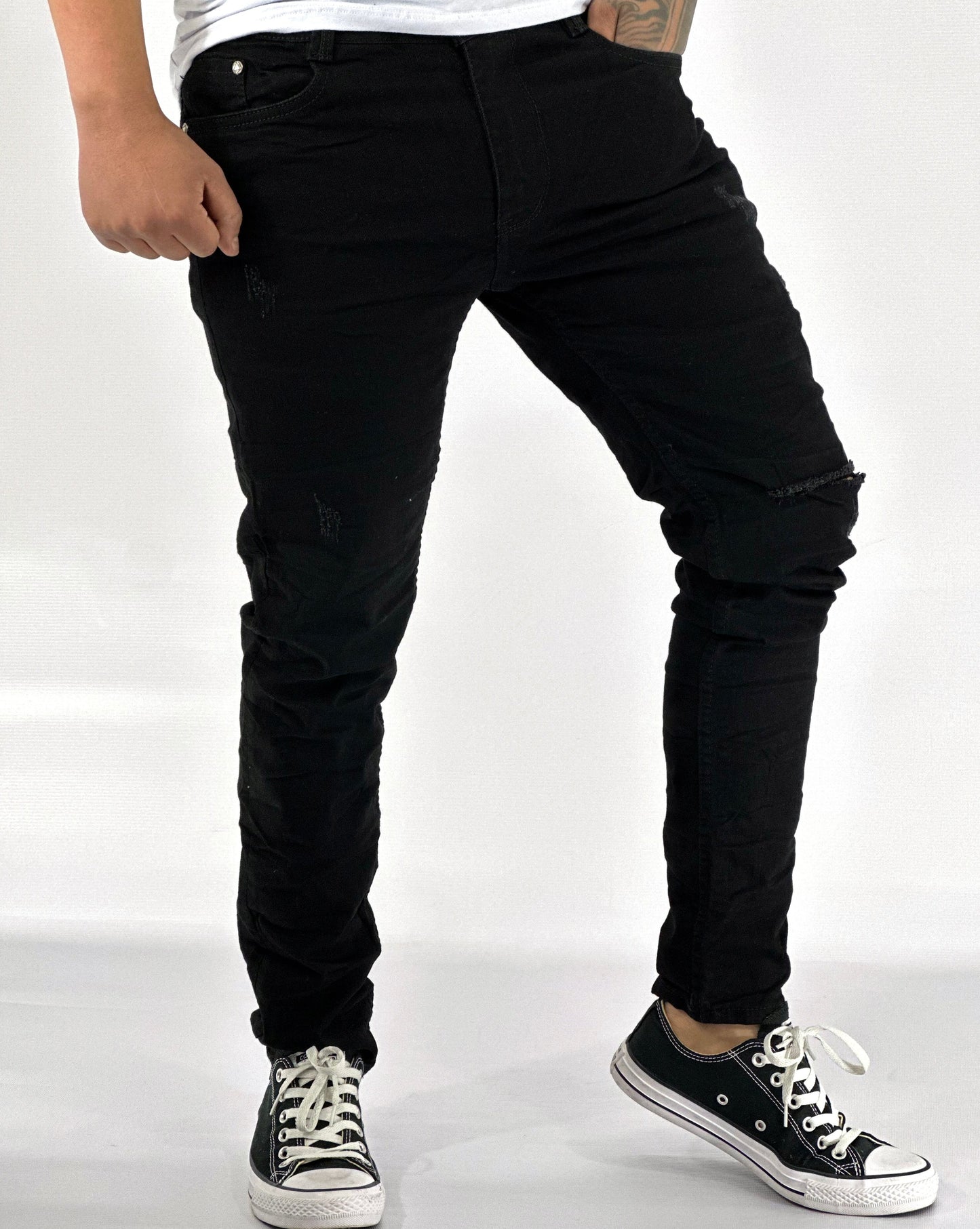 Jean Skinny Negro Total.