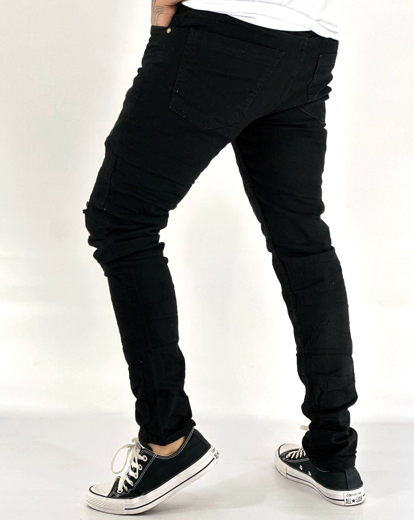 Jean Skinny Negro Total.