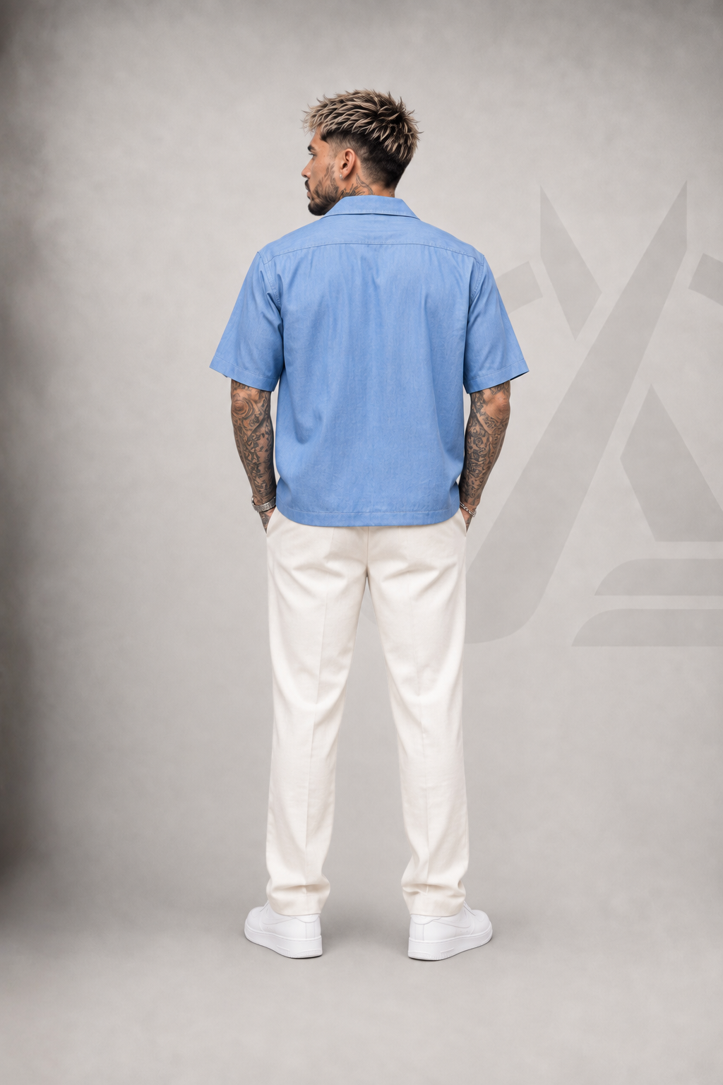 CAMISA ESTILO JEAN - ALGODON