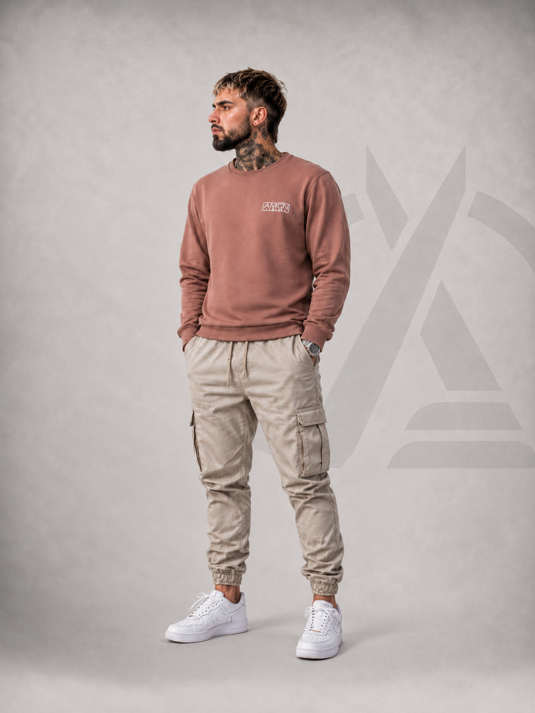 JOGGER EN DRILL - ESTILO CARGO