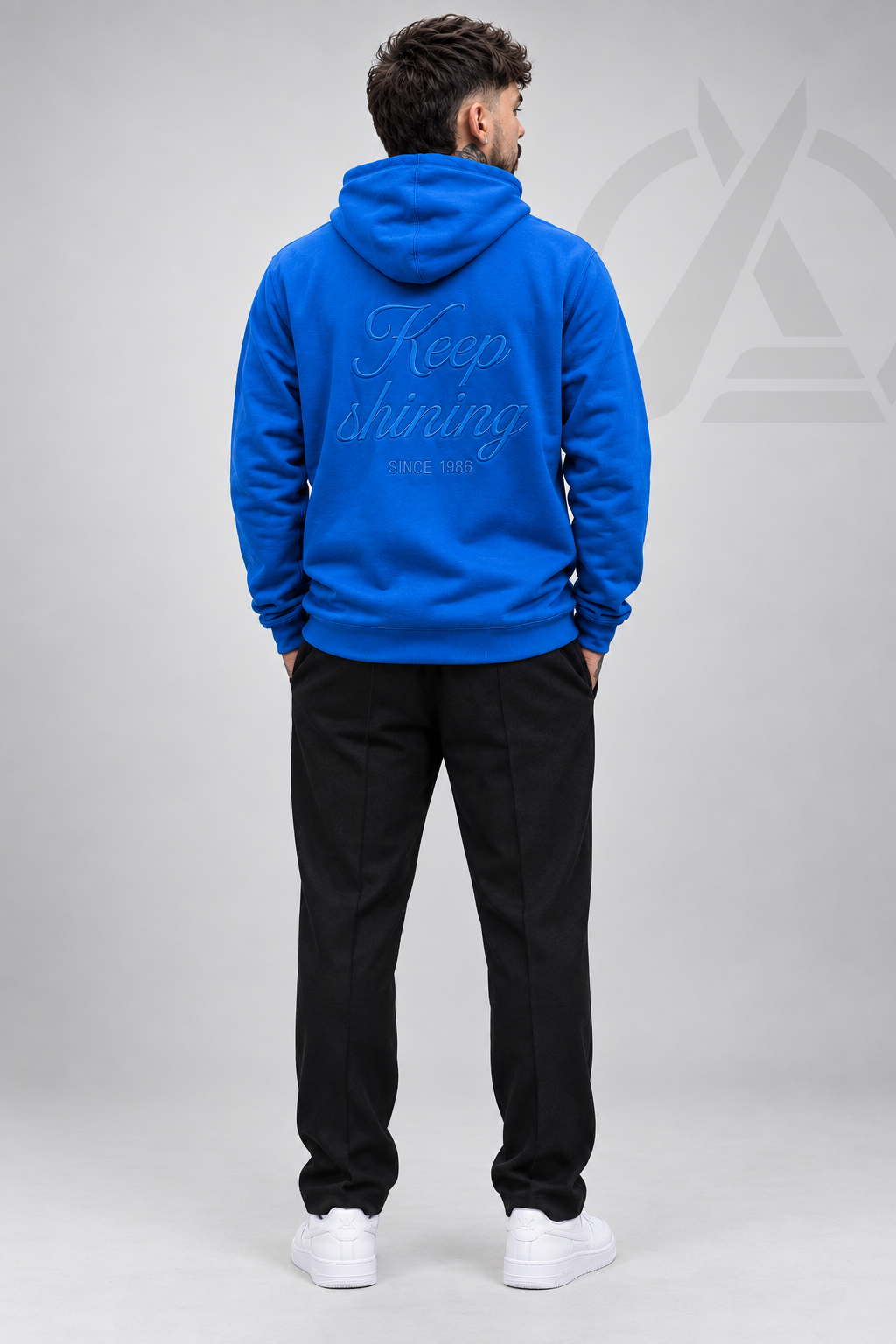 BUSO CAPOTERO - AZUL BORDADO