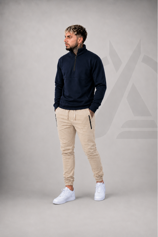 JOGGER EN BURDA BASICO BEIGE