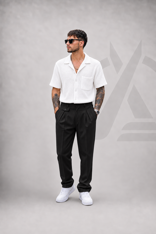 CAMISA EN ALGODON - TEJIDA