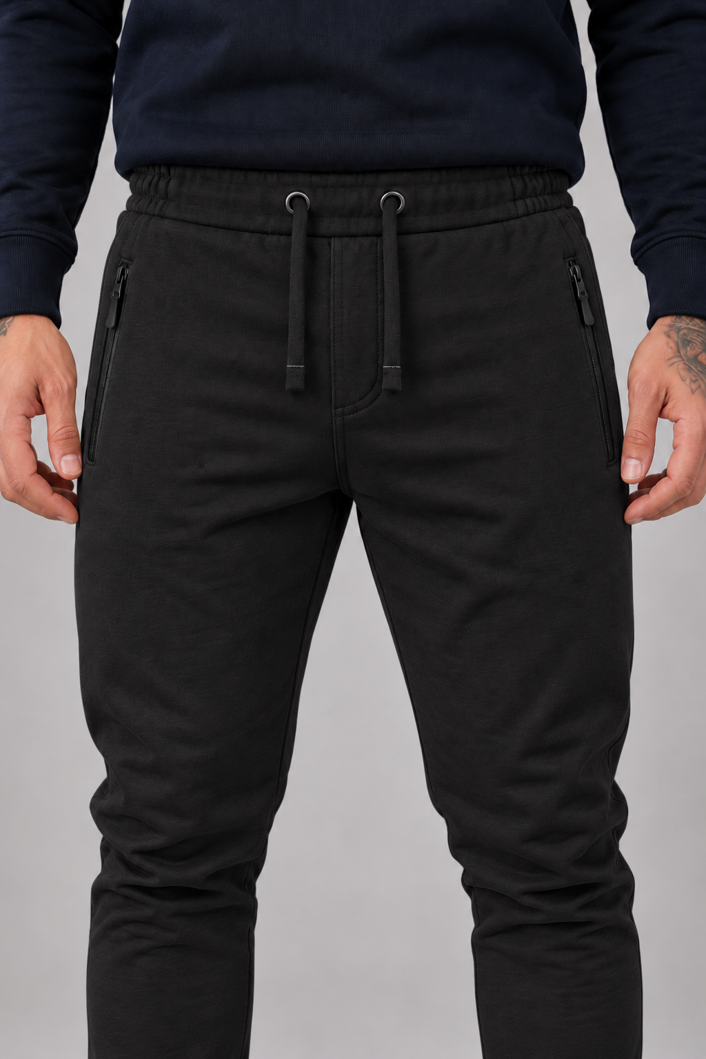 JOGGER EN BURDA - NEGRO