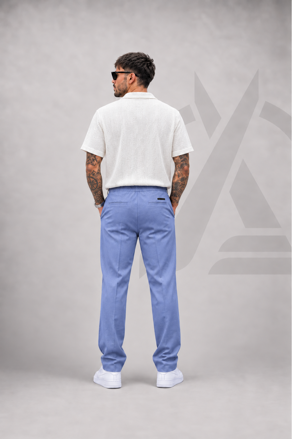 PANTALON EN LINO - ESTILO JOGGER
