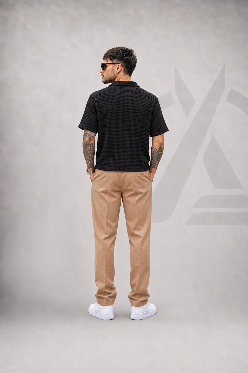 CAMISA EN ALGODON - TEJIDA